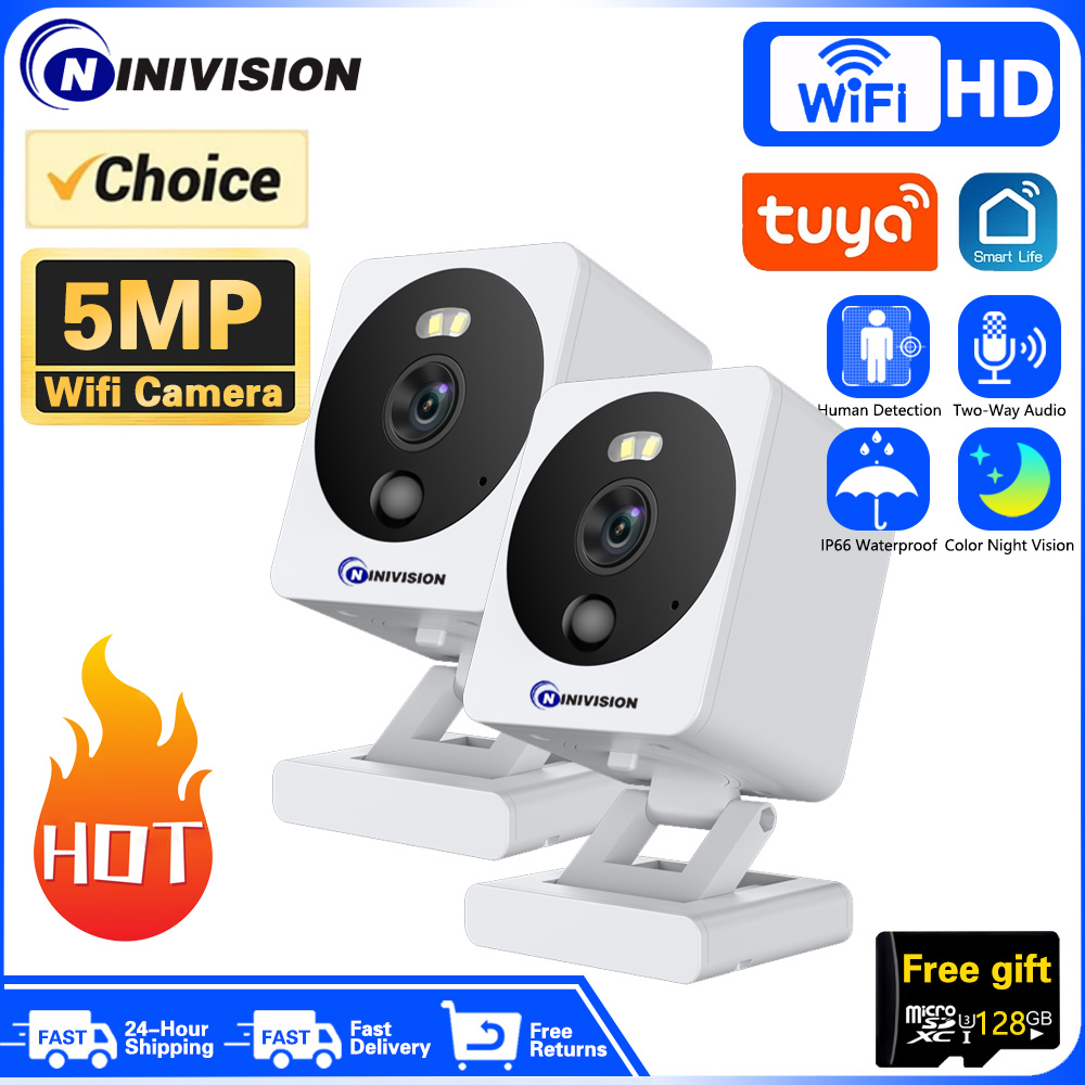 Pet Supplies App - 5MP Hd Wifi Camera Indoor Home