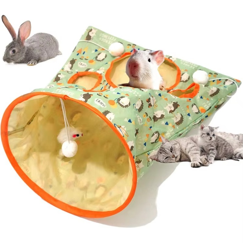 Cat Tunnel Toy - 10pcs Cat Pet Playing Tunnel Toy