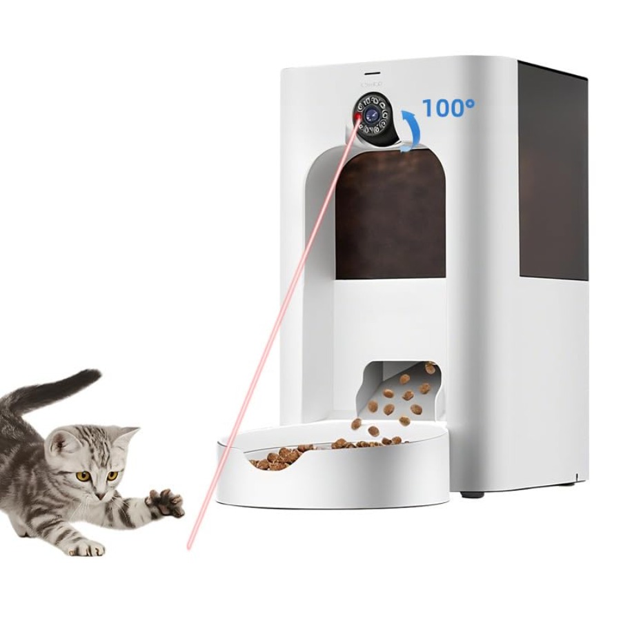 Pet Supplies App - 5L Smart Laser Pet Feeder Automatic
