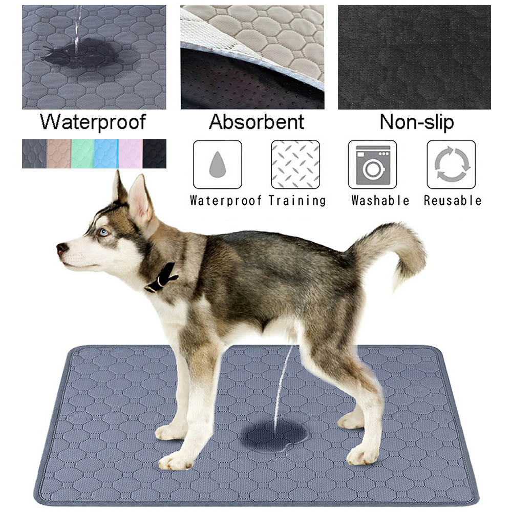 Pet Supplies Dog Wash - Dog Urine Mat Washable Reusable Anti