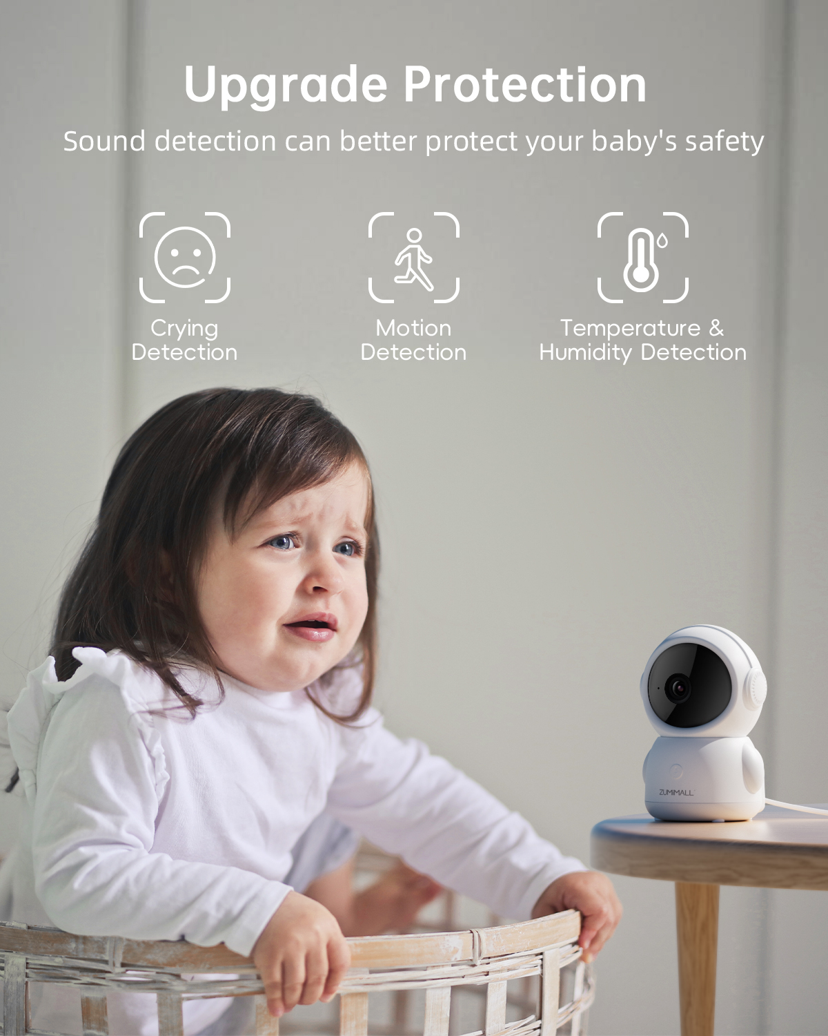 Pet Supplies App - ZUMIMALL APP Wired security Camera, 5G/2.4G
