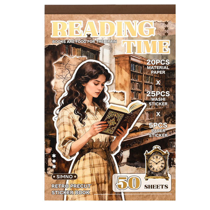 50Pcs Large Reading Girl Theme – обзор и цена Pet Supplies Plus