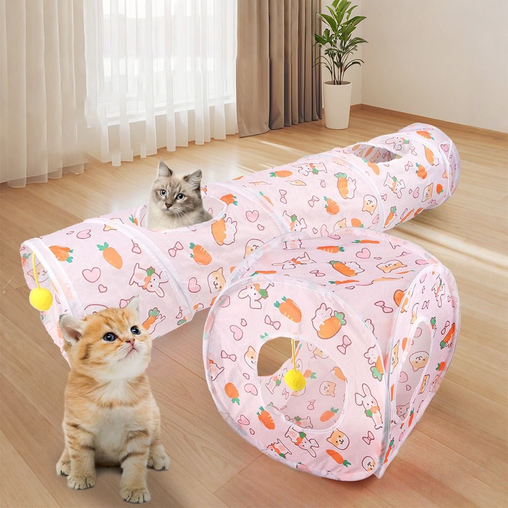 Fun Polyester+Steel Wire Cat T – обзор и цена Cat Tunnel Toy