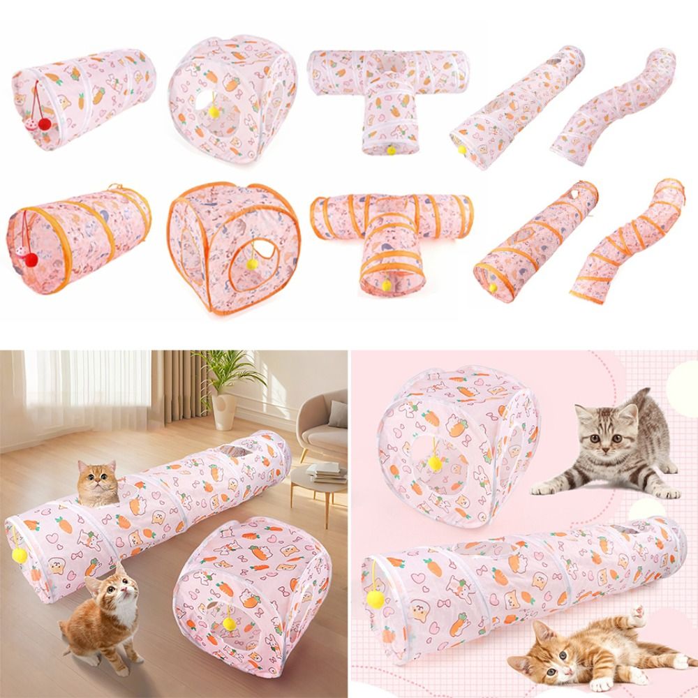Fun Polyester+Steel Wire Cat T – обзор и цена Cat Tunnel Toy