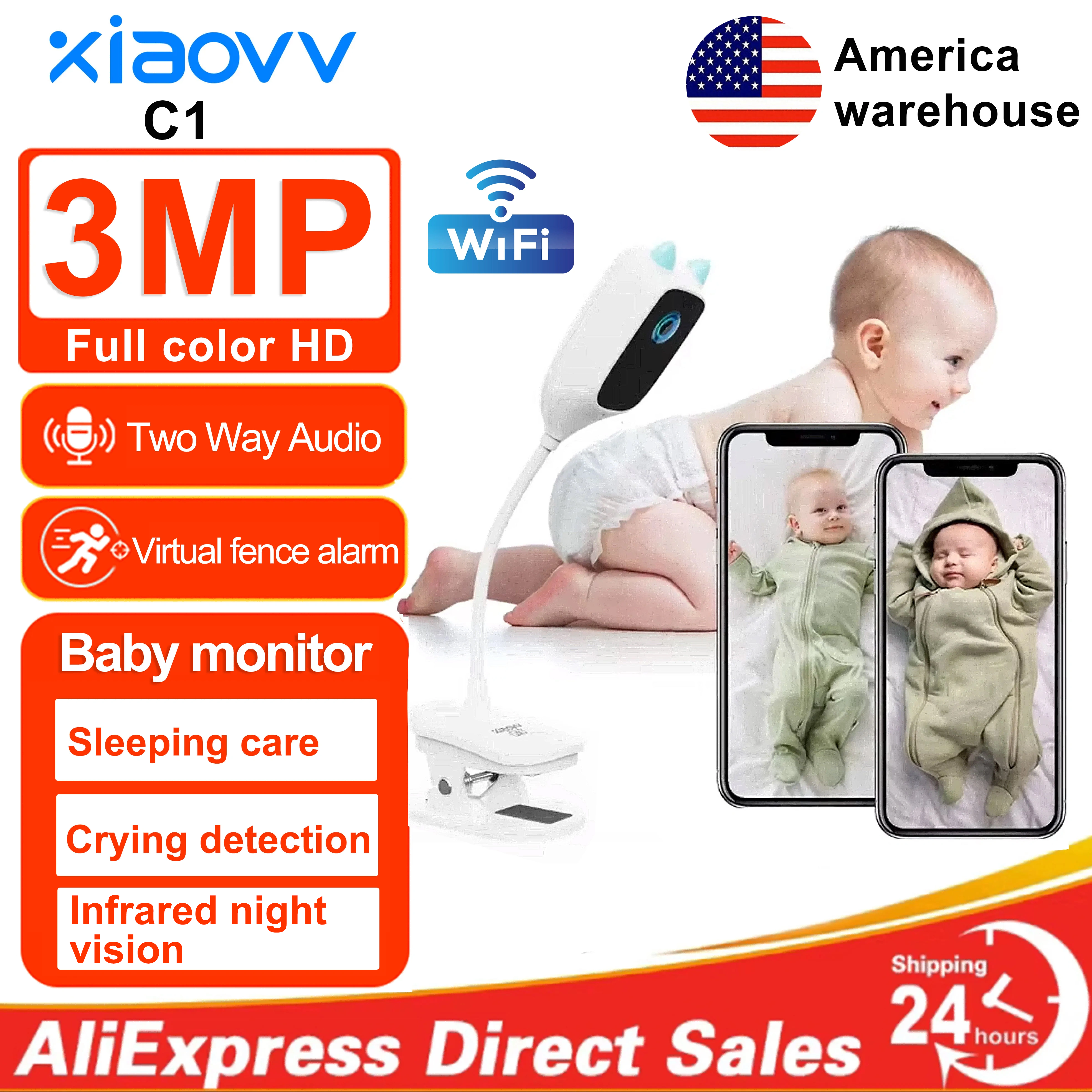 XIAOVV 3MP 2K 2.4GHz WiFi Indo – обзор и цена Pet Supplies App