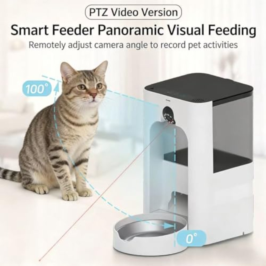 5L Smart Laser Pet Feeder Auto – обзор и цена Pet Supplies App
