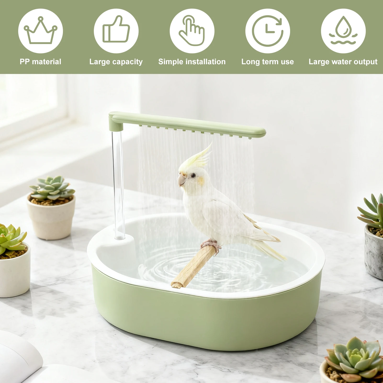 Parrot Automatic Bird Bath Tub – обзор и цена Pet Supplies Plus