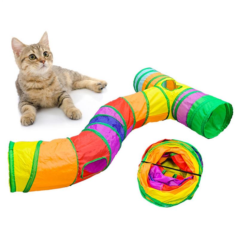 Cat Tubes And Tunnels T Shape  – обзор и цена Cat Tunnel Toy