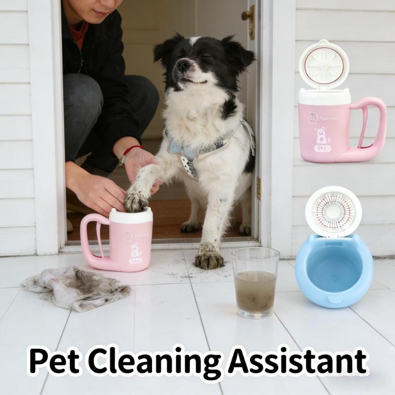 Pet Foot Wash Cup Dog Foot Was – обзор и цена Pet Supplies Dog Wash