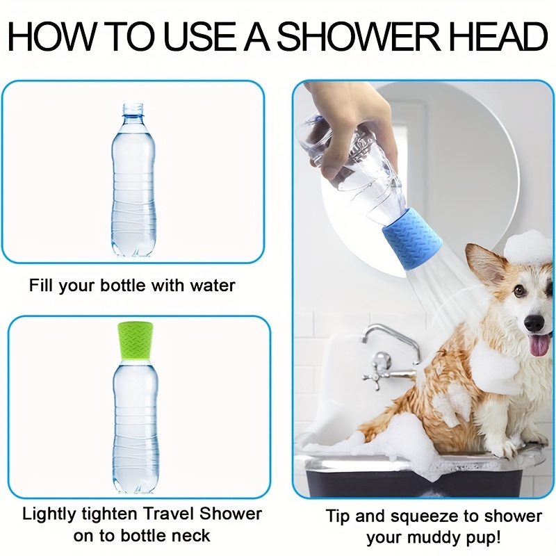 Innovative Silicone Pet Shower – обзор и цена Pet Supplies Dog Wash