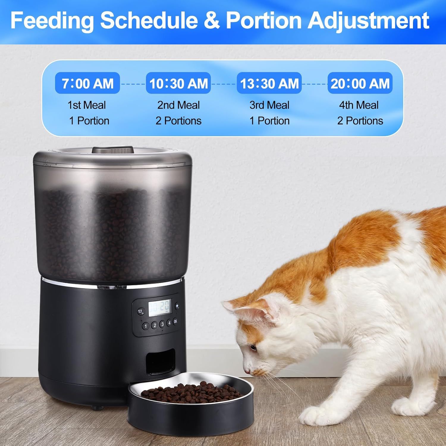 4L Automatic Smart Pet Cat Foo – обзор и цена Pet Supplies App