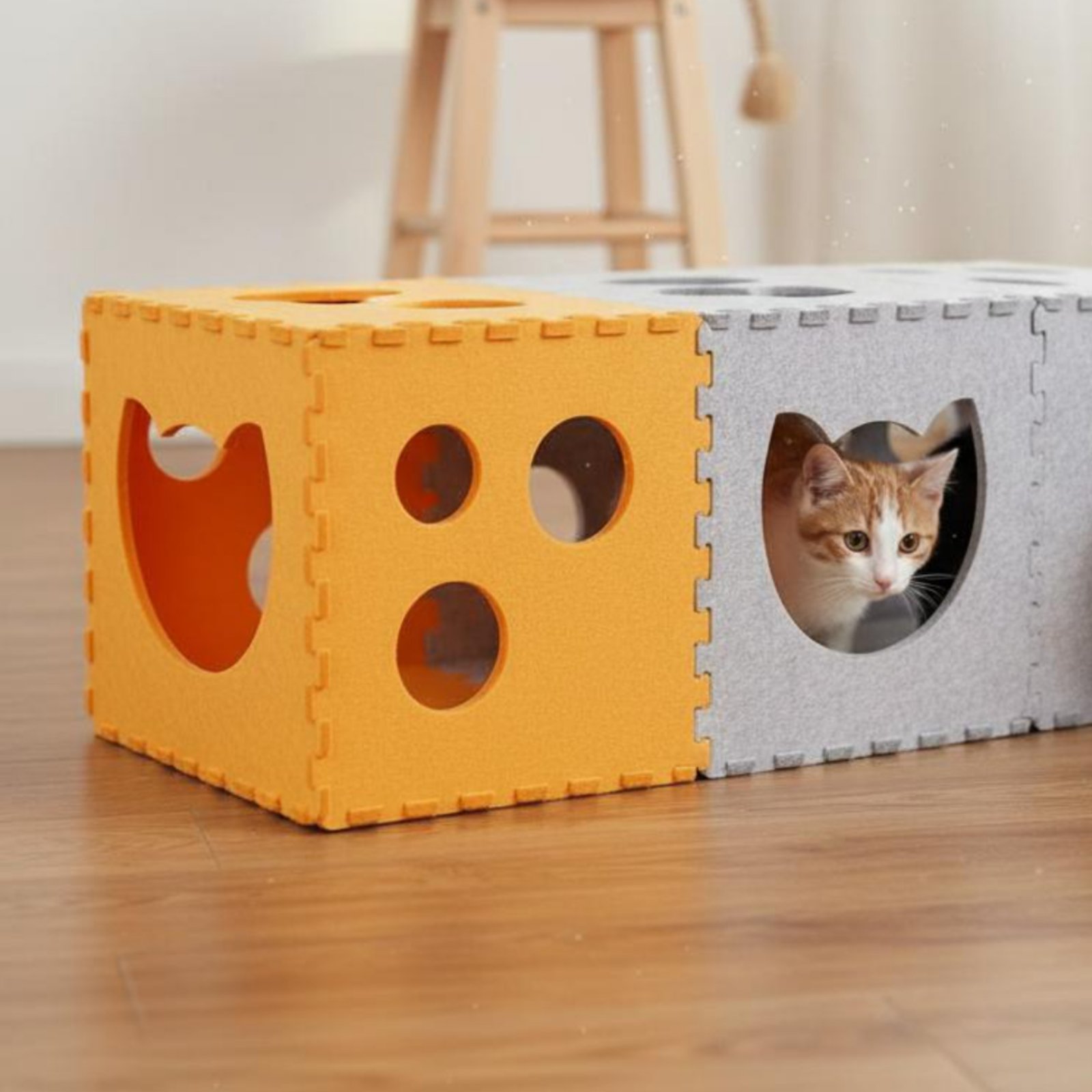 Foldable Play Tunnel Stable &  – обзор и цена Cat Tunnel Toy