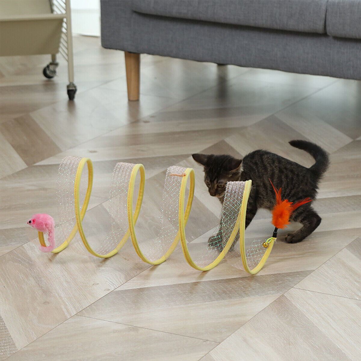 Folded Cat Tunnel S Type Cats  – обзор и цена Cat Tunnel Toy