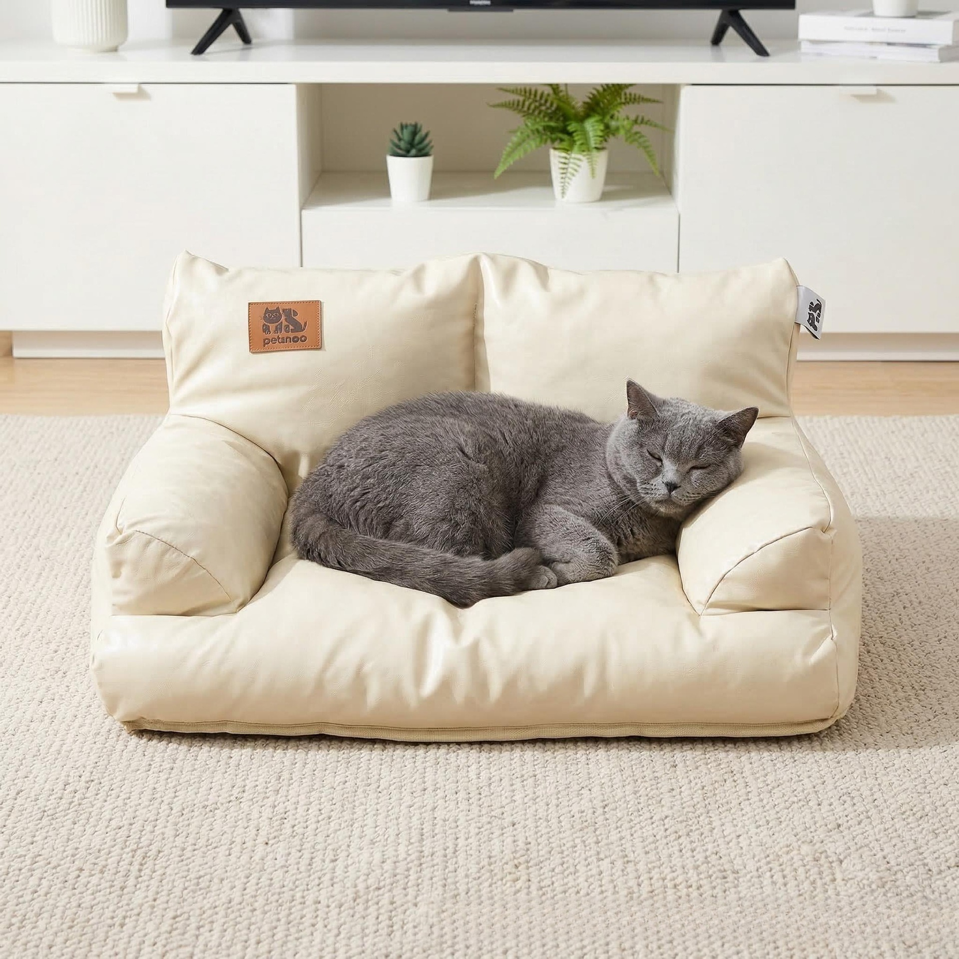 Luxury Faux Leather Dog Bed So – обзор и цена Pet Supplies Dog Wash
