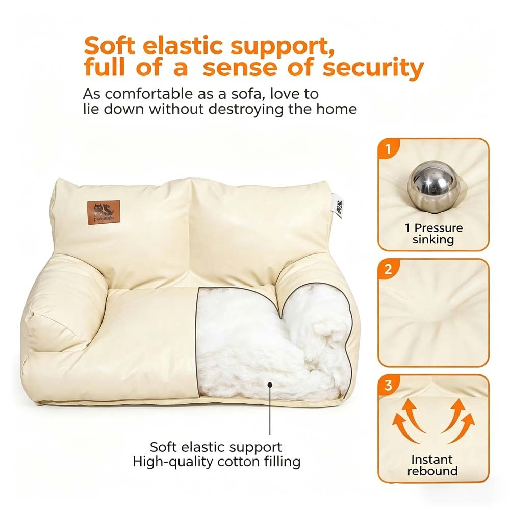 Luxury Faux Leather Dog Bed So – обзор и цена Pet Supplies Dog Wash