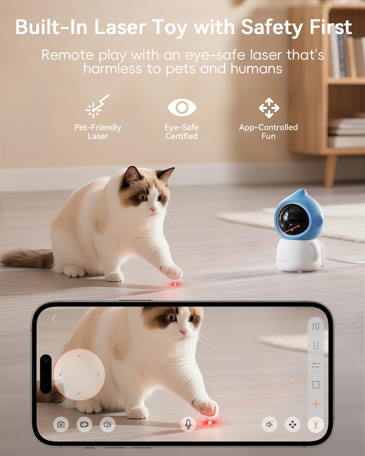 ZUMIMALL  5GWiFi  Pet Camera w – обзор и цена Pet Supplies App