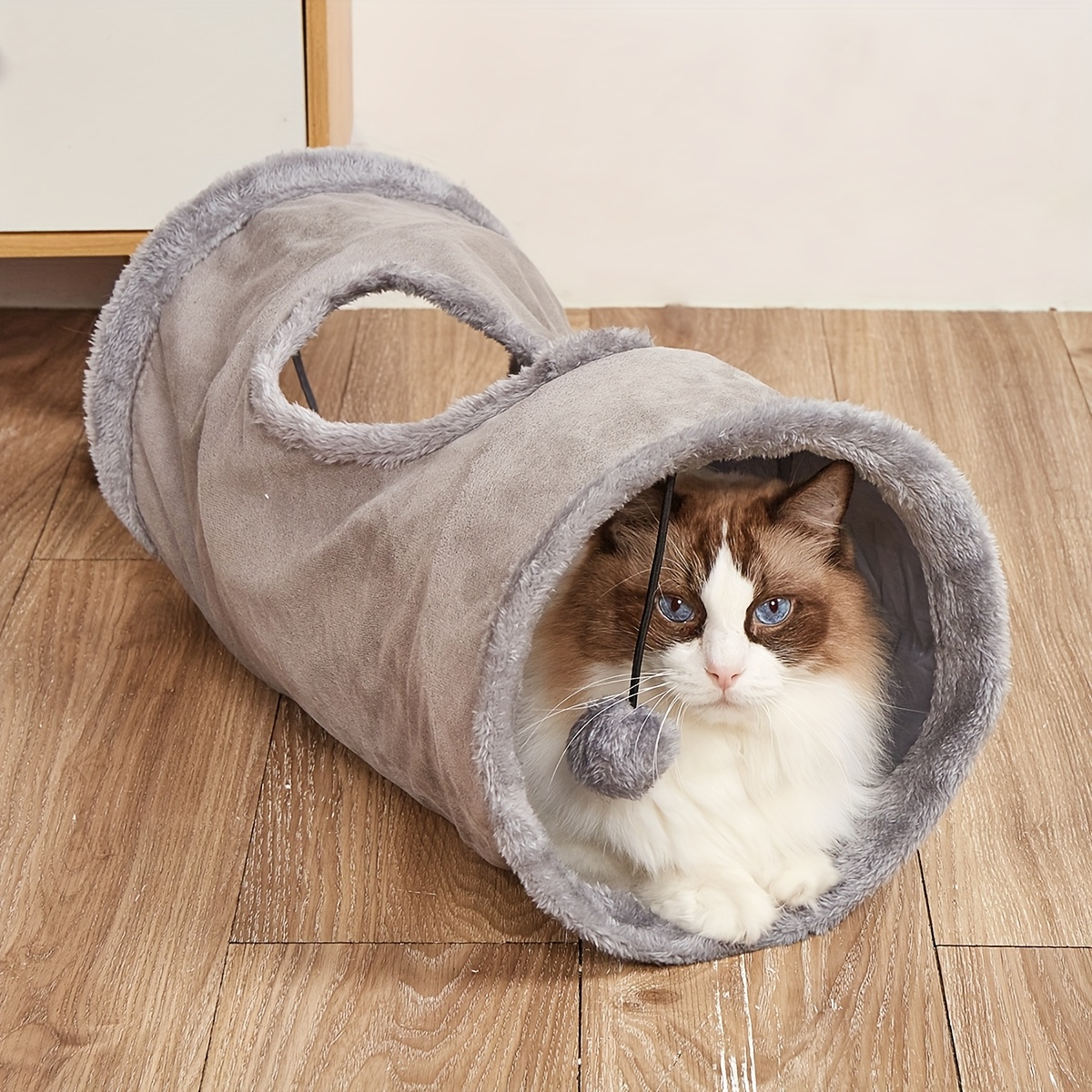 Collapsible Cat Tunnel Plush P – обзор и цена Cat Tunnel Toy