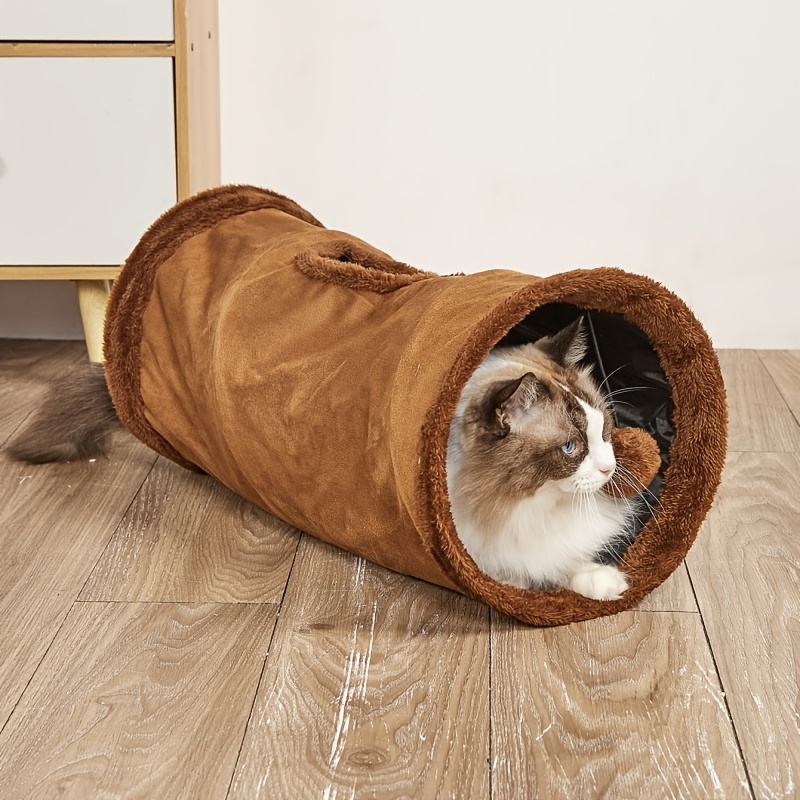 Collapsible Cat Tunnel Plush P – обзор и цена Cat Tunnel Toy