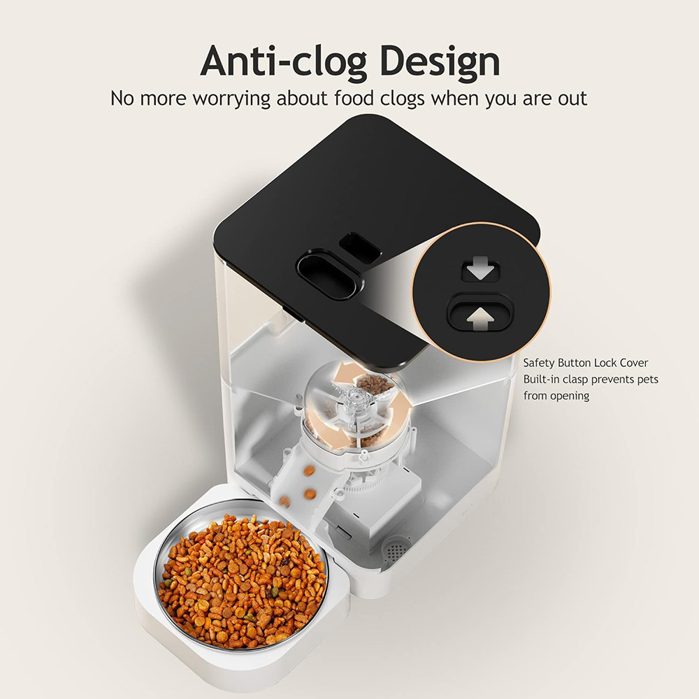 4L Automatic Pet Feeder With T – обзор и цена Pet Supplies App
