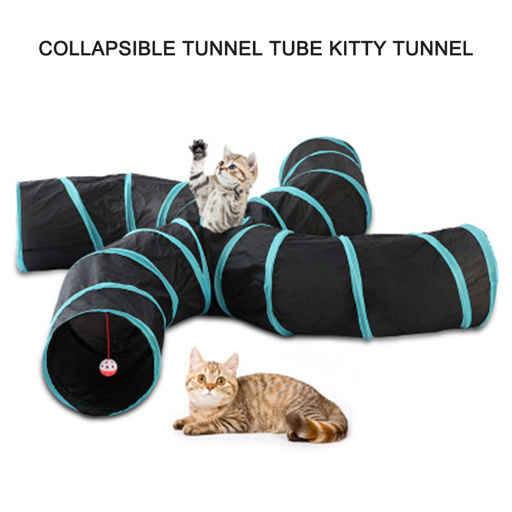 Indoor Cat Tunnel 4 Way Pet Pl – обзор и цена Cat Tunnel Toy