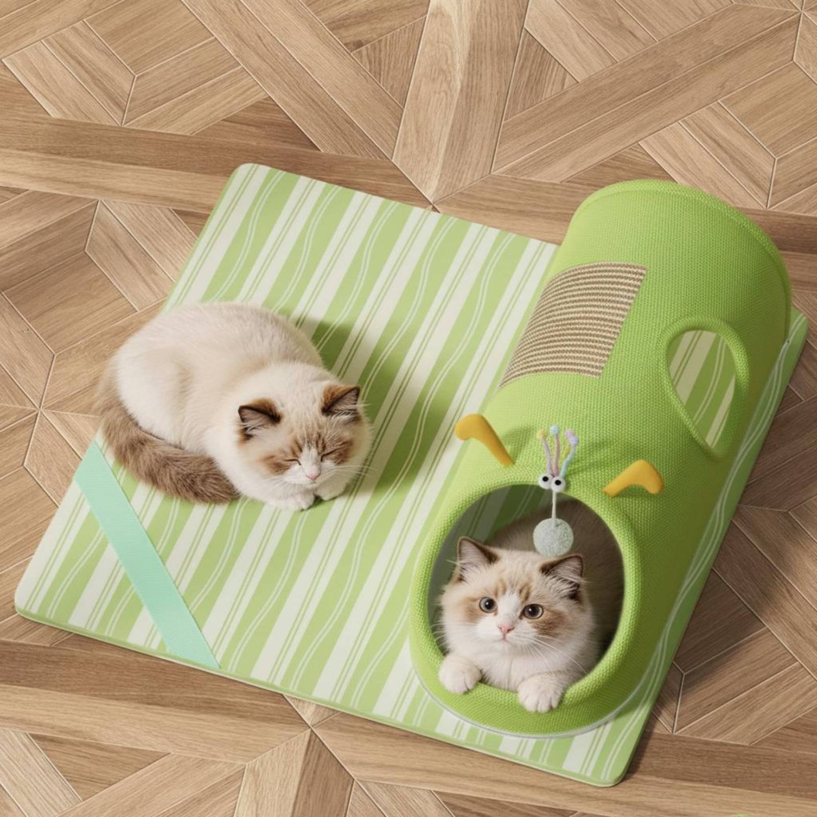 Feline Scratcher Tunnel Dangli – обзор и цена Cat Tunnel Toy