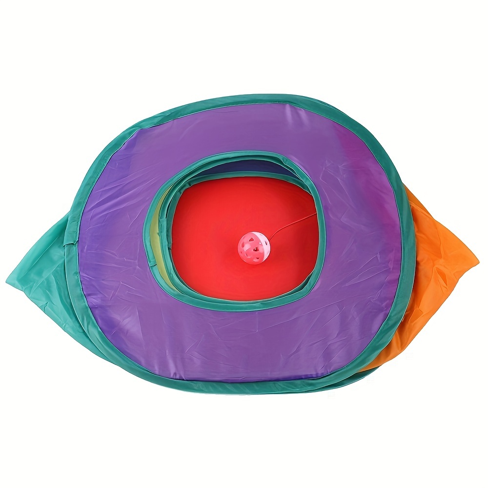 Foldable Rainbow Cat Square Tu – обзор и цена Cat Tunnel Toy