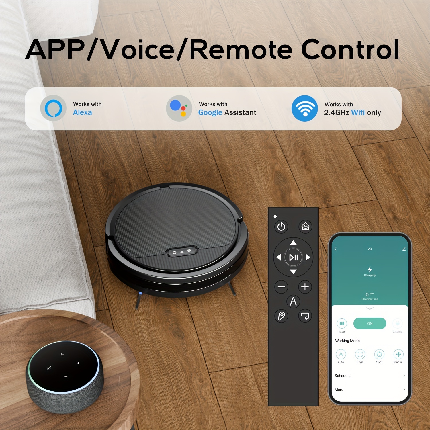Robot Vacuum Cleaner, Strong S – обзор и цена Pet Supplies App